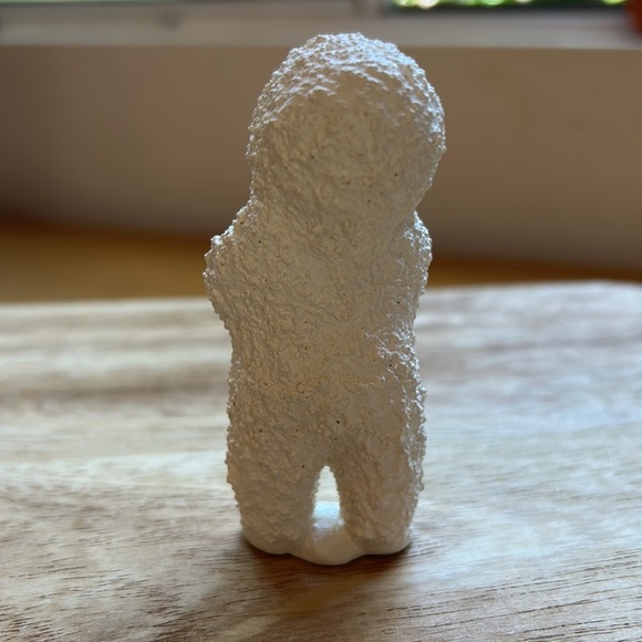 Vintage Eskimo with Gray Kitty Bisque Ceramic Snow baby Figurine - Picture 2 of 6